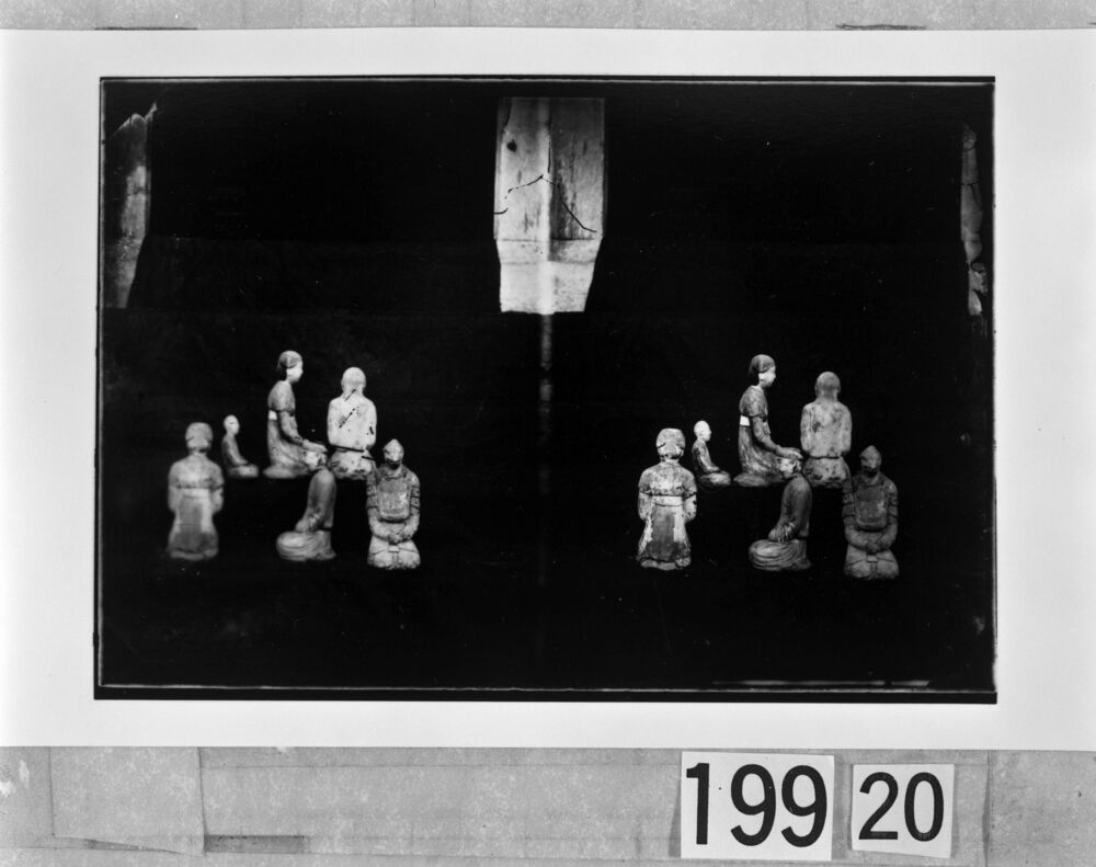 作品画像:法隆寺五重塔内塑像