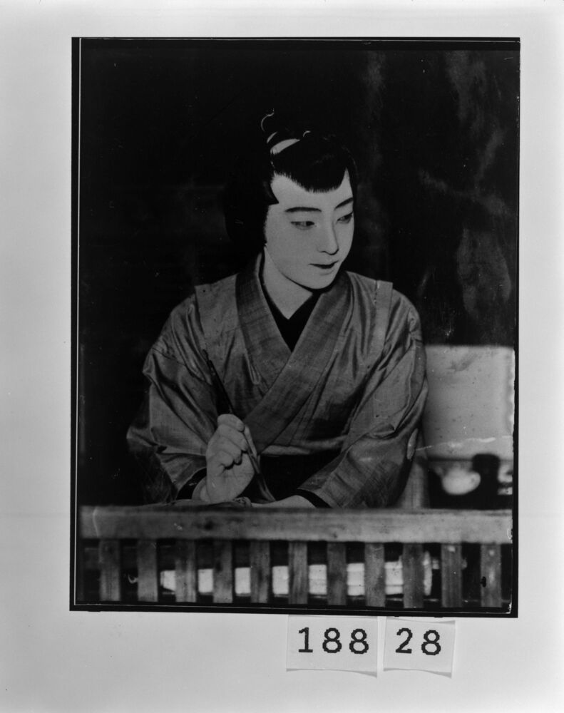 作品画像:帳場の男性役者