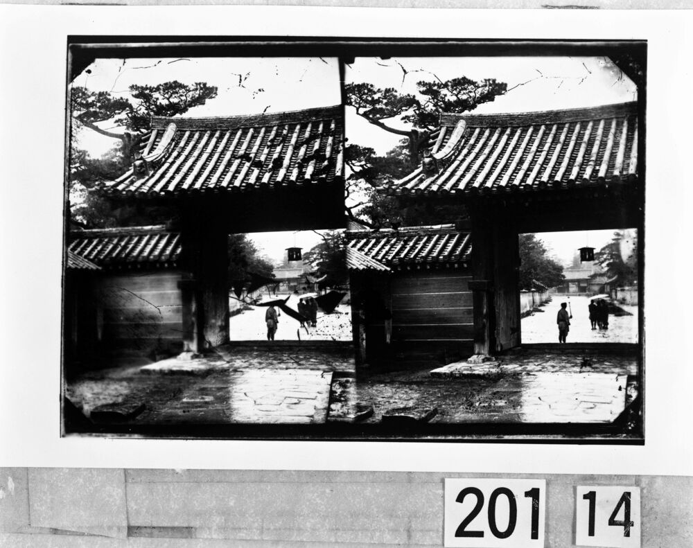 作品画像:法隆寺 中門