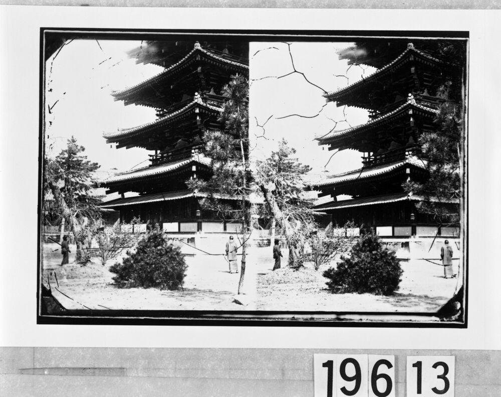 作品画像：法隆寺 五重塔