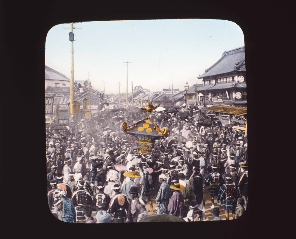 作品画像：祭りの神輿