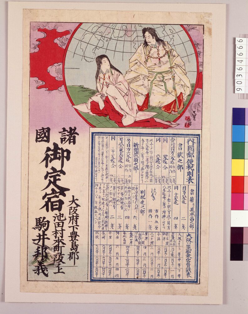 作品画像:引札 諸国御定宿