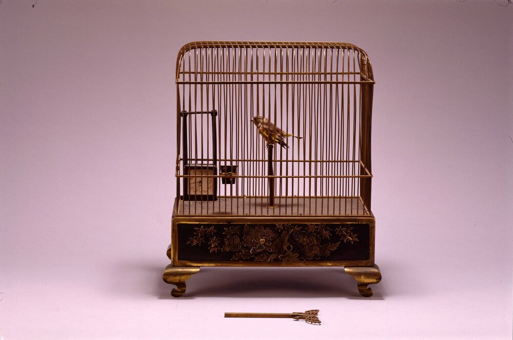 作品画像:からくり鳥籠
