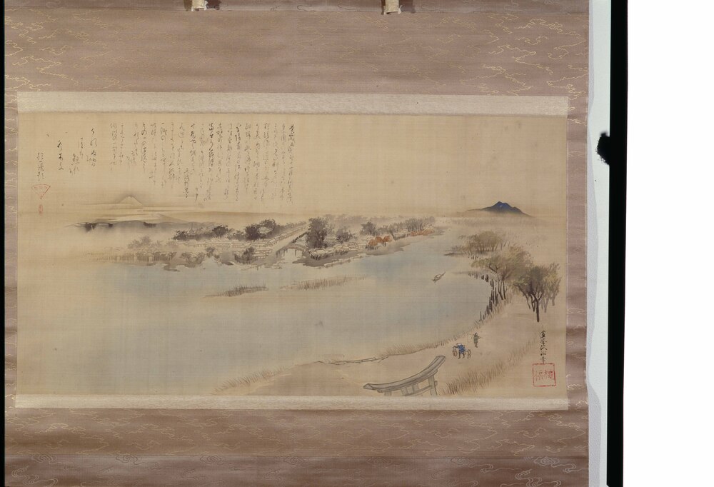 作品画像：墨田川遠望図