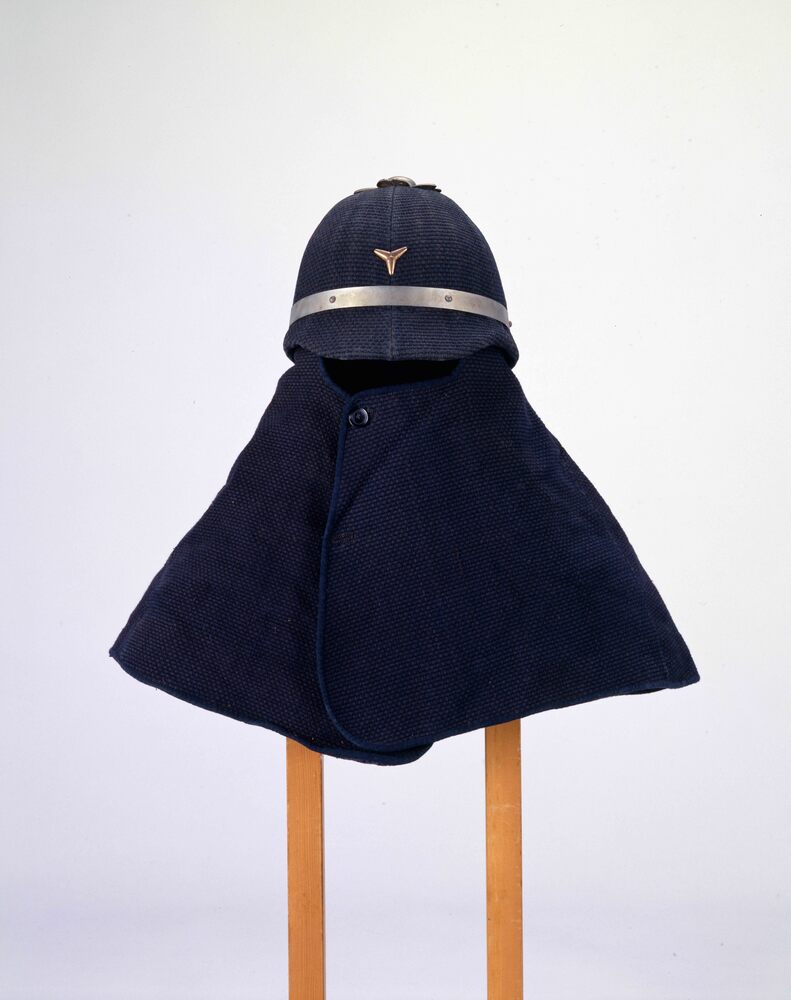 作品画像：刺子製消防服