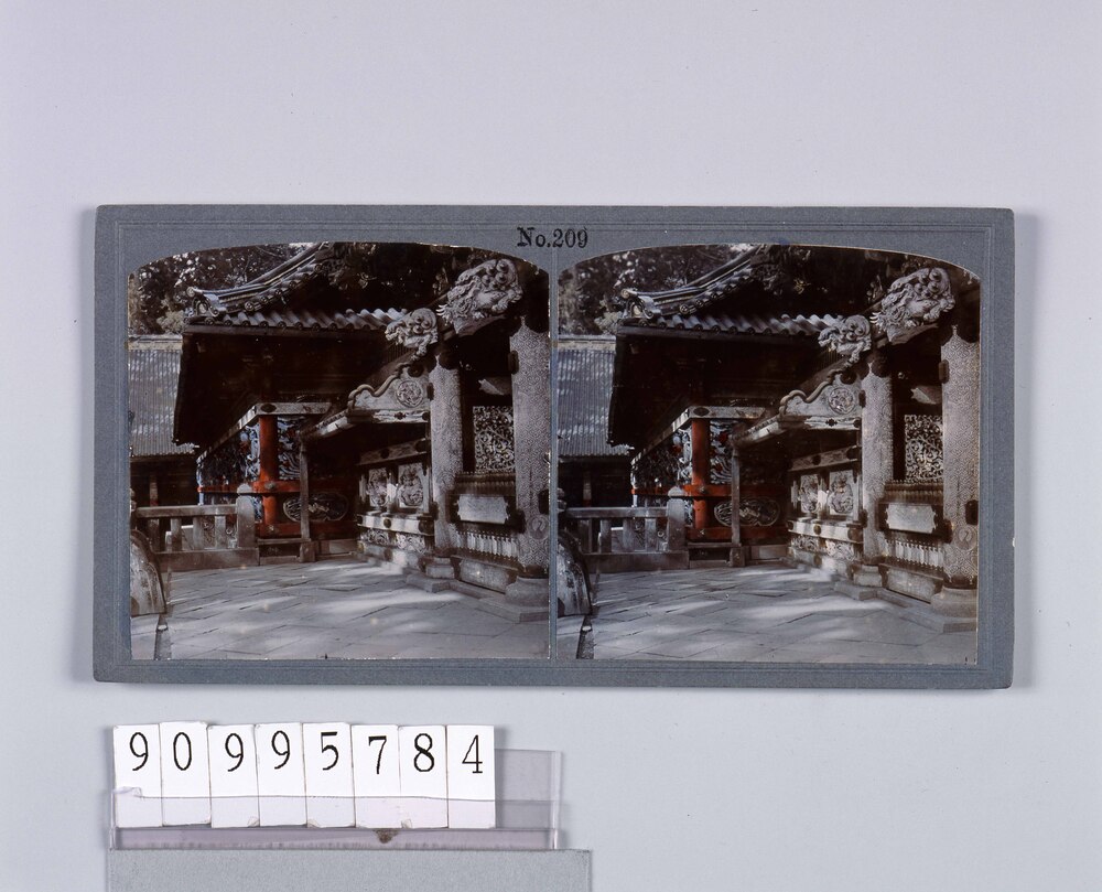 作品画像:日光東照宮陽明門側面(No.209)