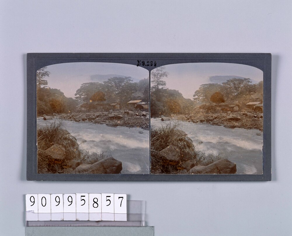作品画像：箱根宮城野の渓流(No.264)
