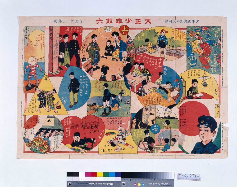 作品画像:大正少年双六