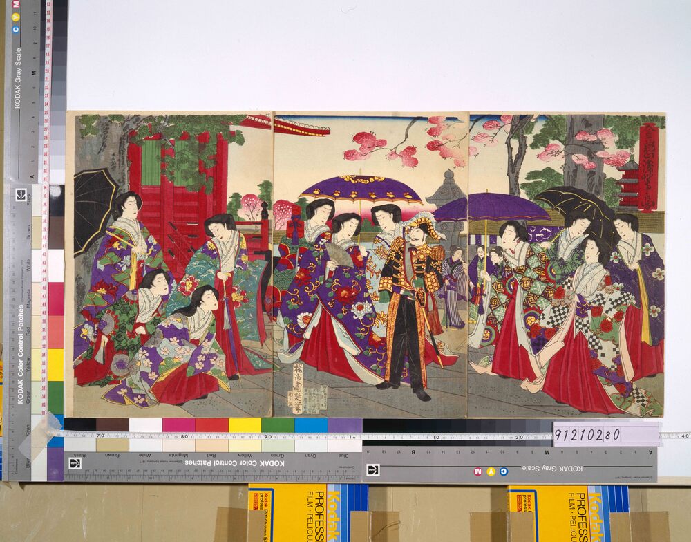 作品画像:金龍山浅草寺之景