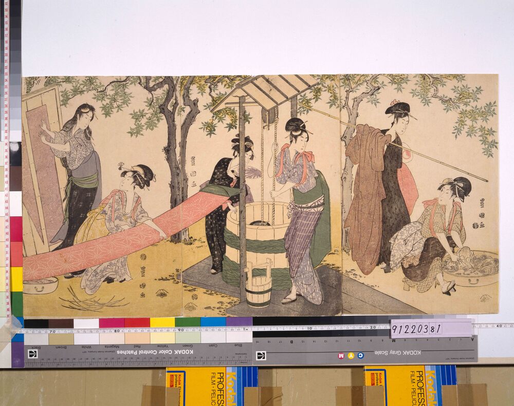 作品画像:洗い張り