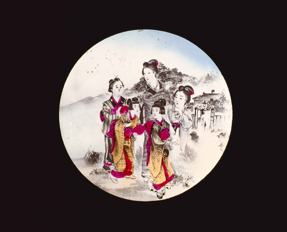 作品画像:幻灯種板 女子教育