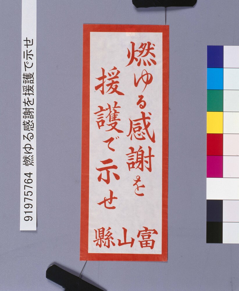 作品画像:燃ゆる感謝を援護で示せ