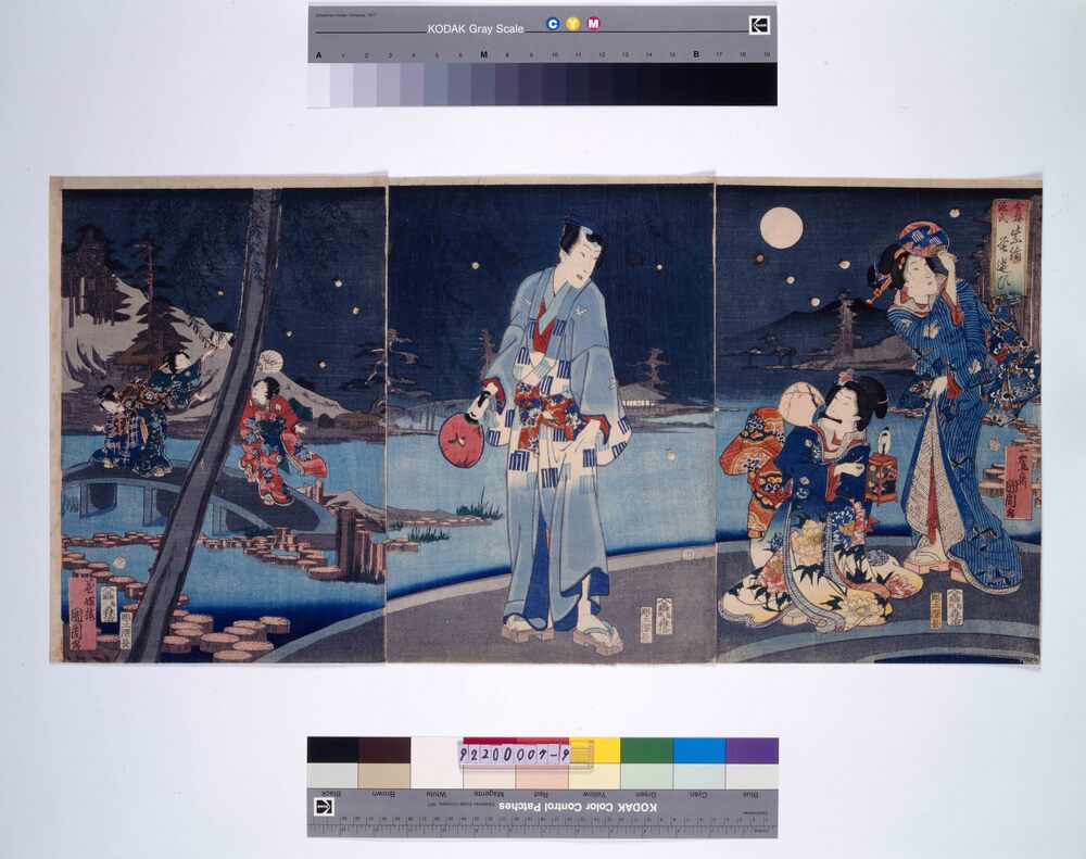 作品画像:今様源氏紫緒蛍遊び