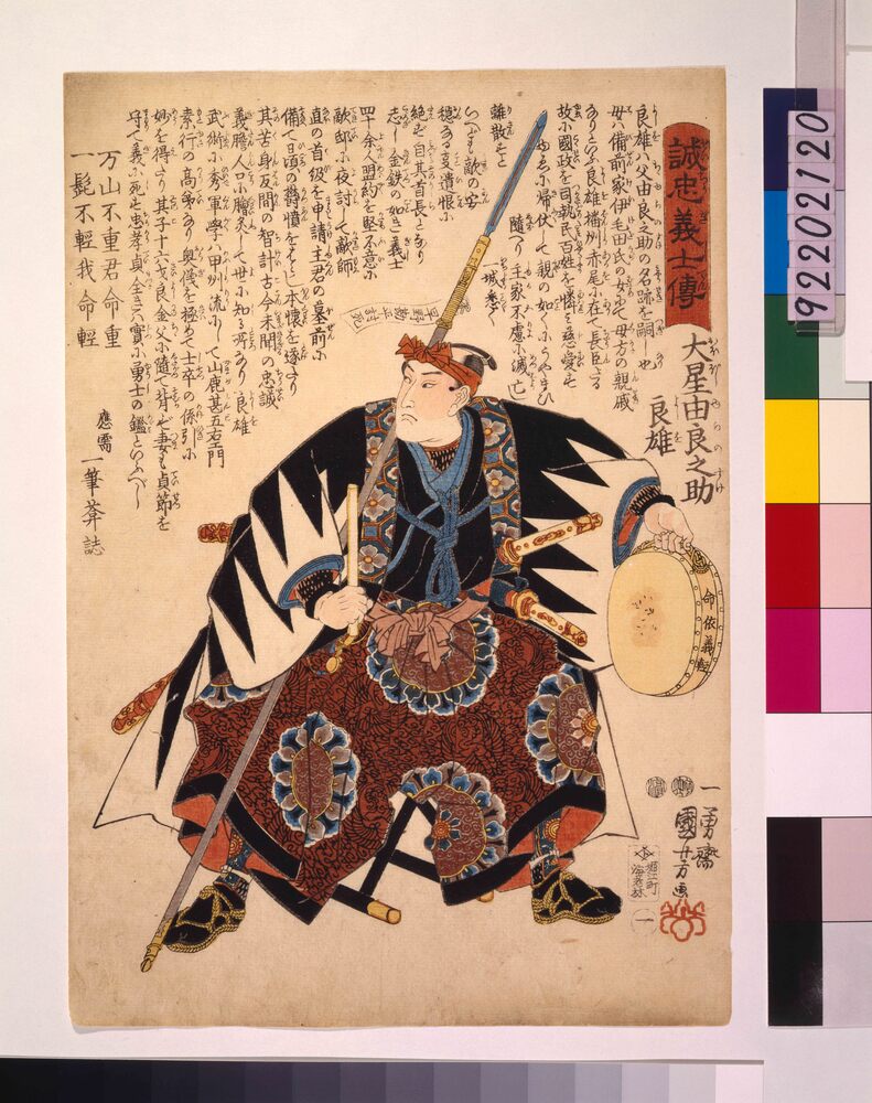 誠忠義士伝 大星由良之助良雄