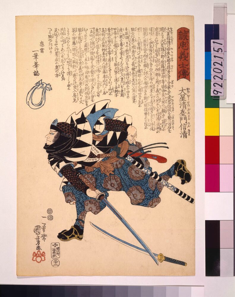 作品画像:誠忠義士伝 大星清左ェ門信清