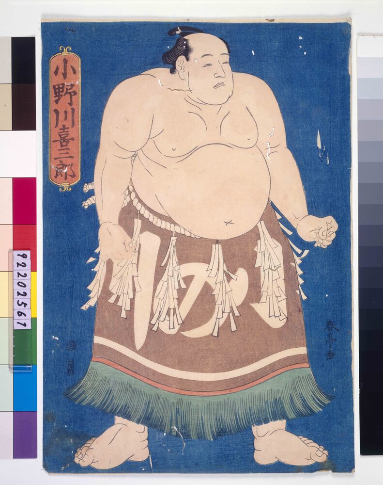 作品画像:小野川喜三郎