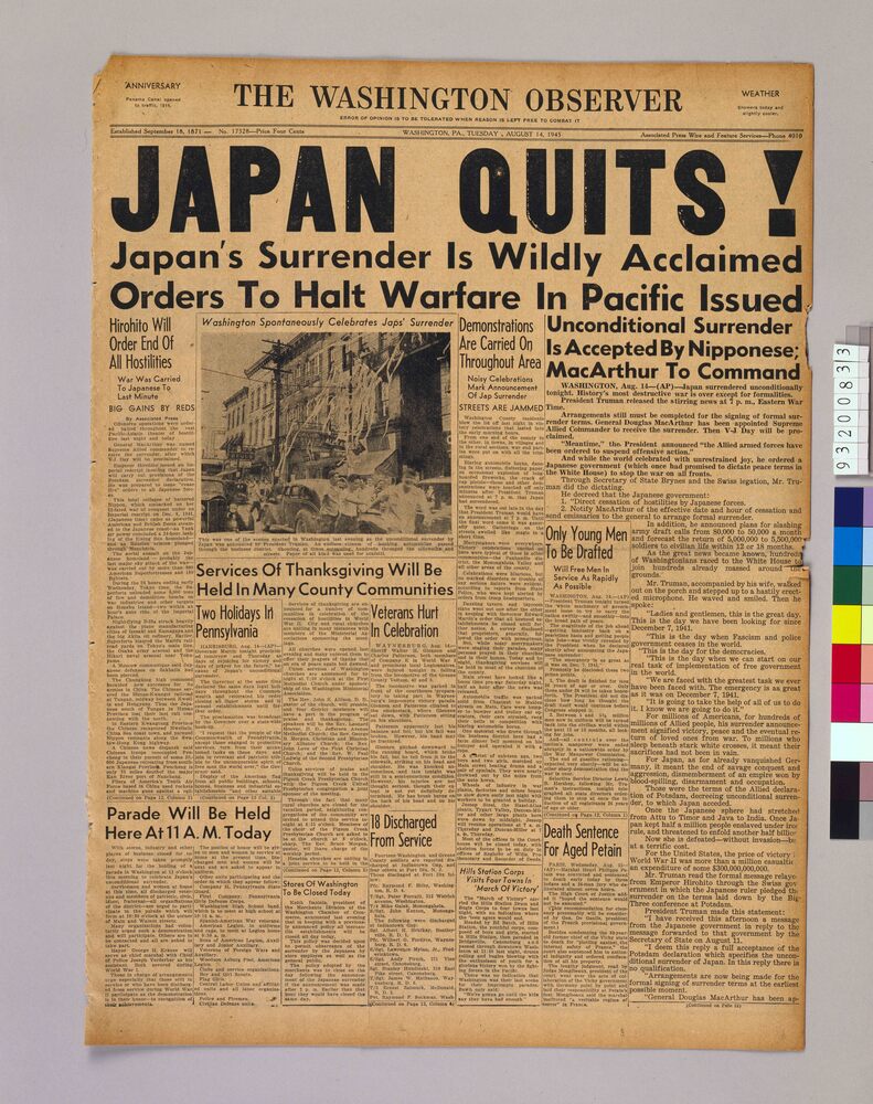 作品画像:THE WASHINGTON OBSERVER