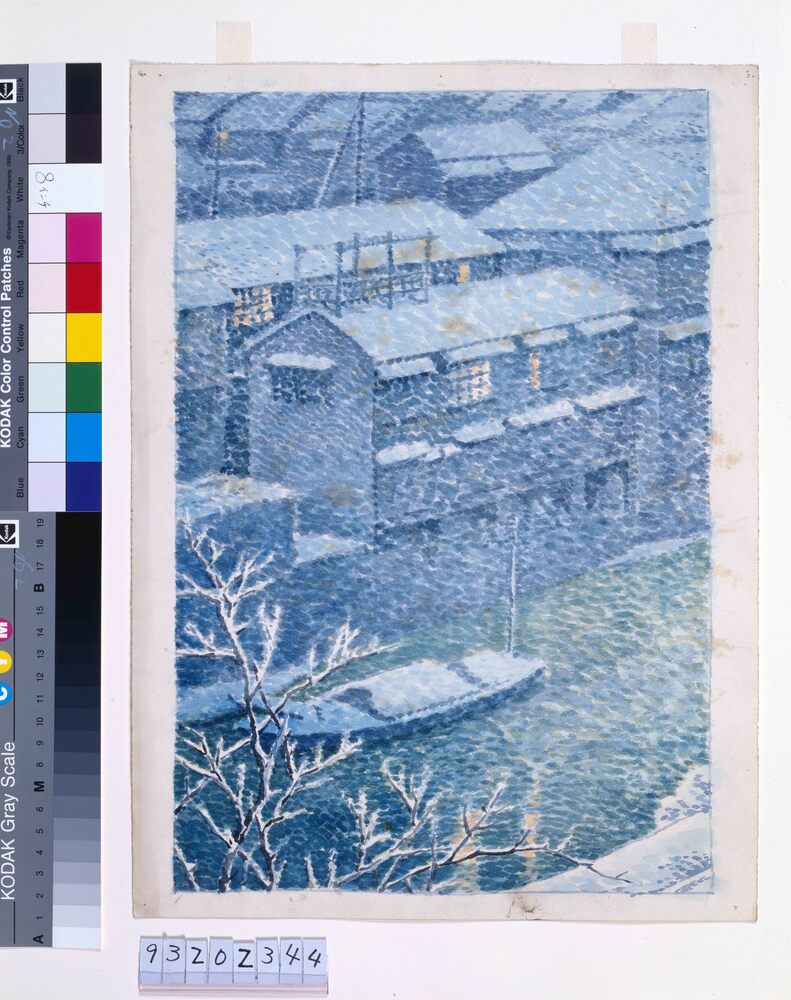 作品画像:東京二十景 御茶の水 原画