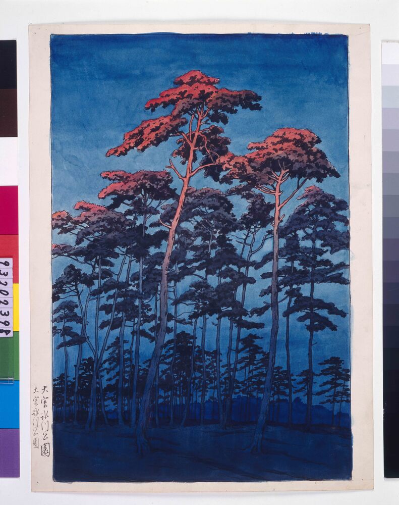 作品画像：大宮氷川公園 原画