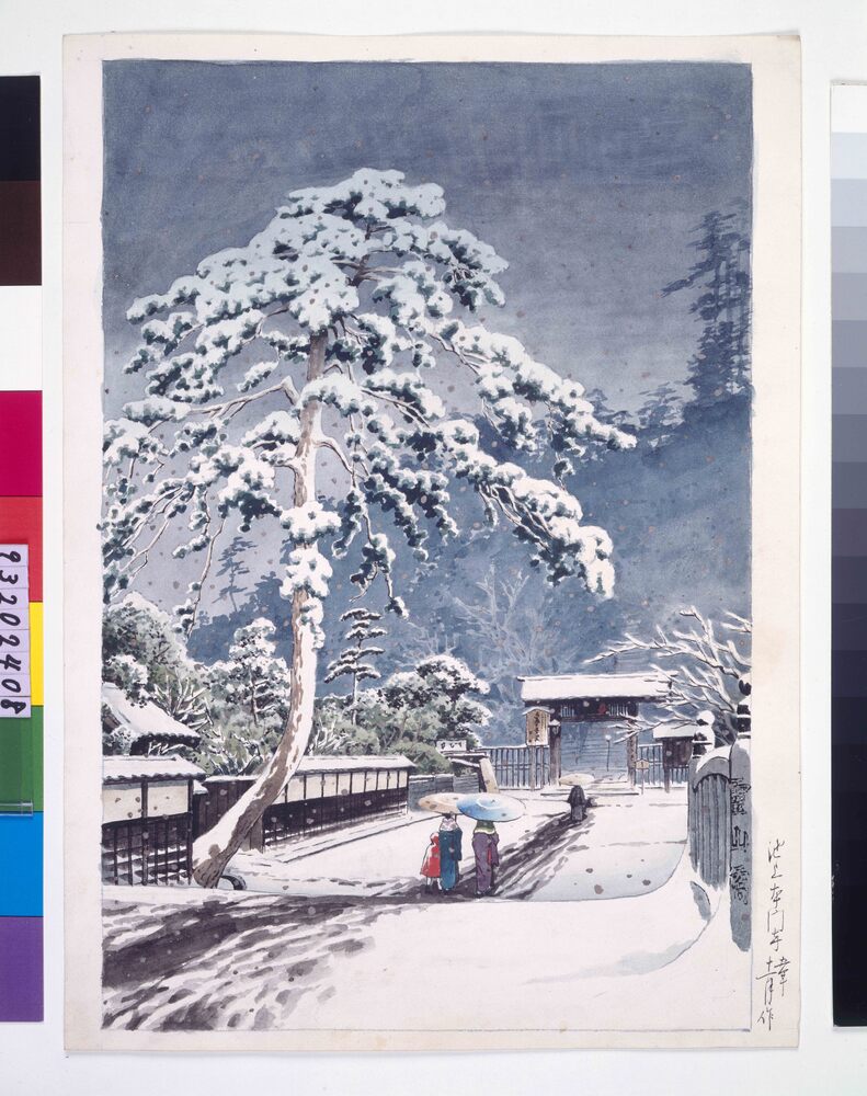 作品画像：池上本門寺 原画