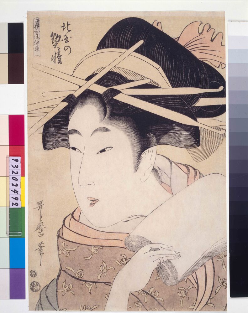作品画像：当世女風俗通 北国の契情