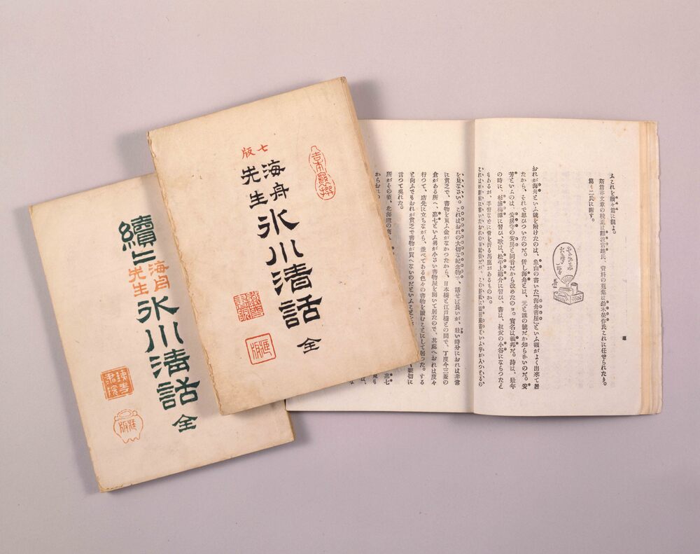 作品画像:続二氷川清話