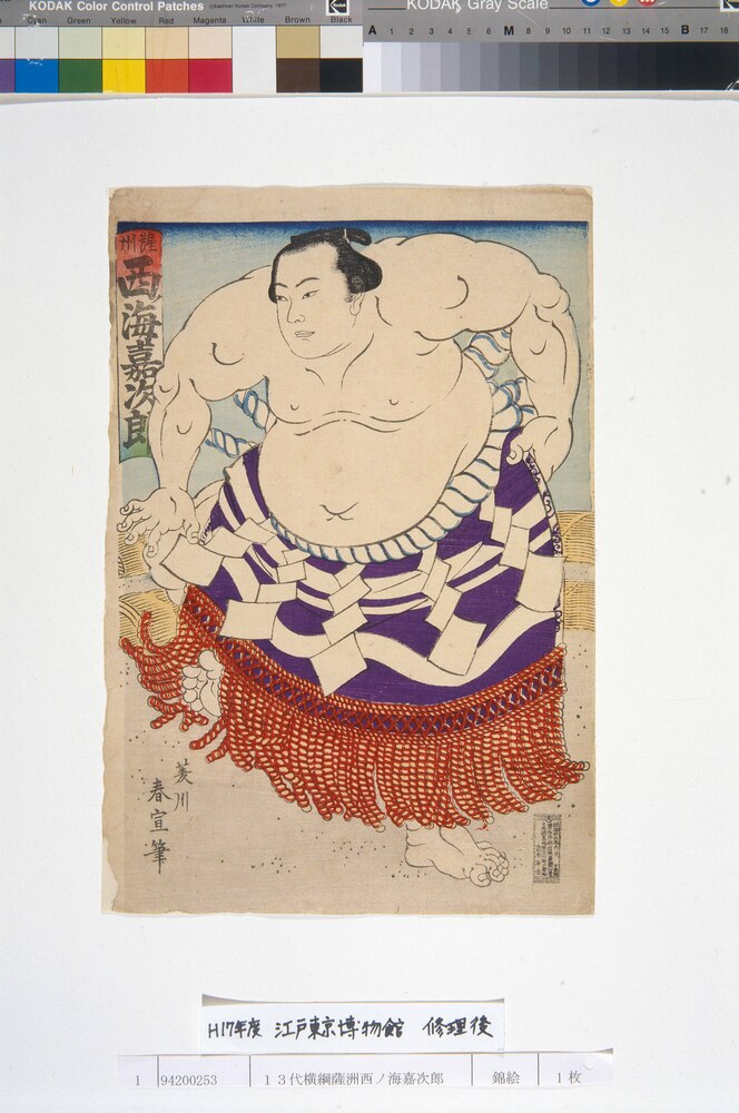 作品画像:薩州西ノ海嘉次郎