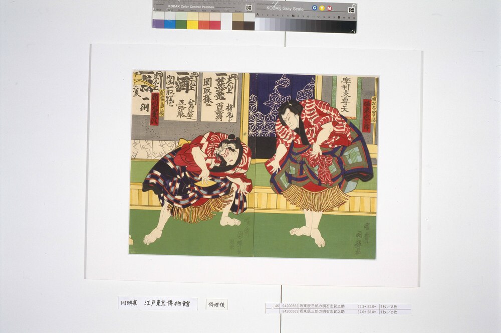 作品画像：坂東辰三郎の明石志賀之助