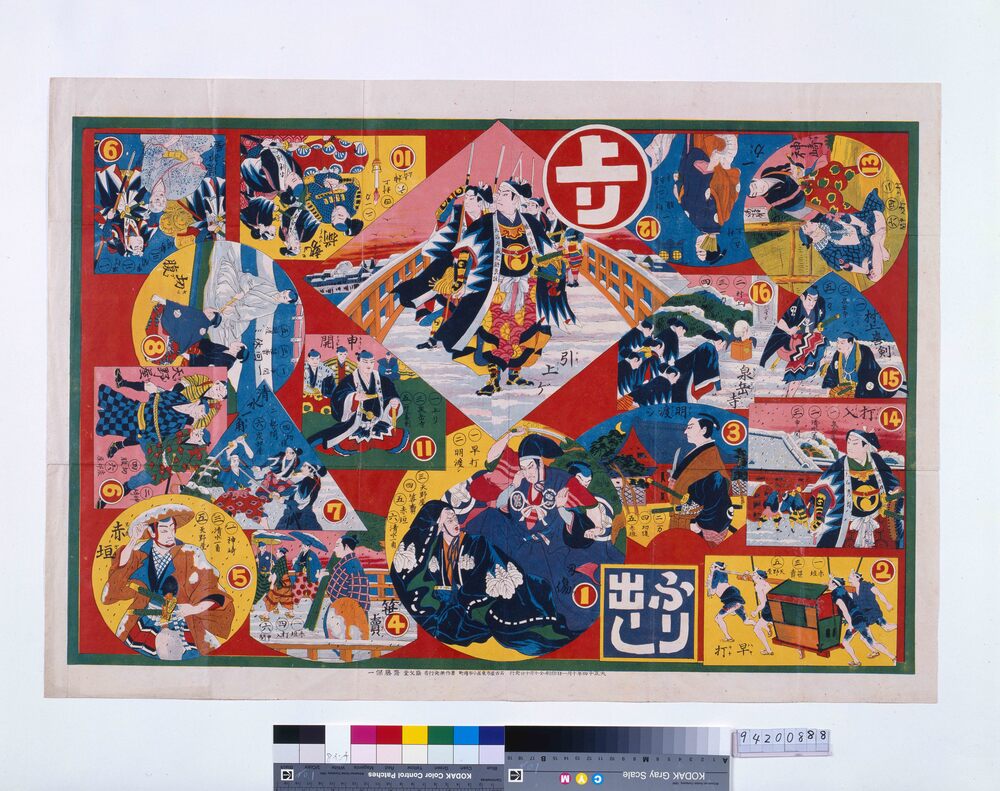作品画像:忠臣蔵双六