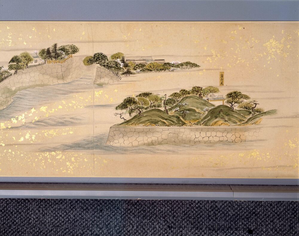 作品画像：浜御殿より品川新宿迄江戸往還道絵巻
