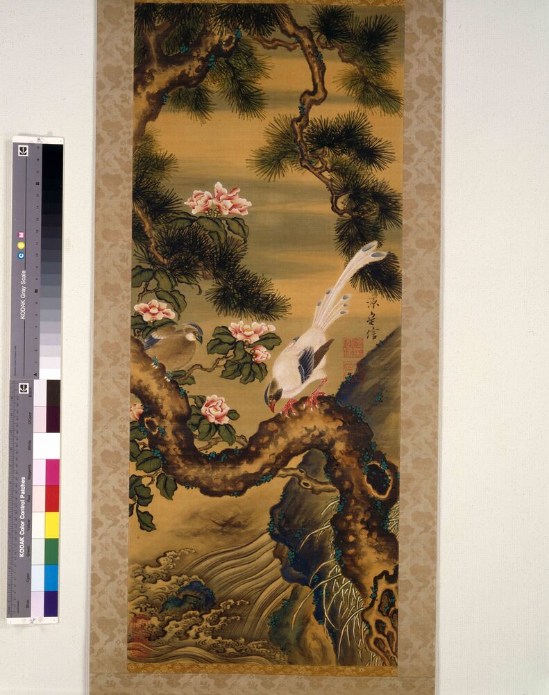 作品画像:花鳥図