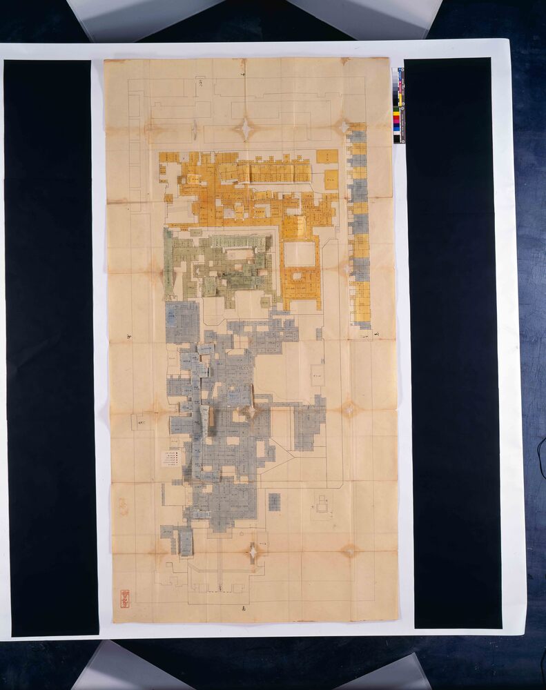 作品画像:弘前藩津軽家上屋敷図面