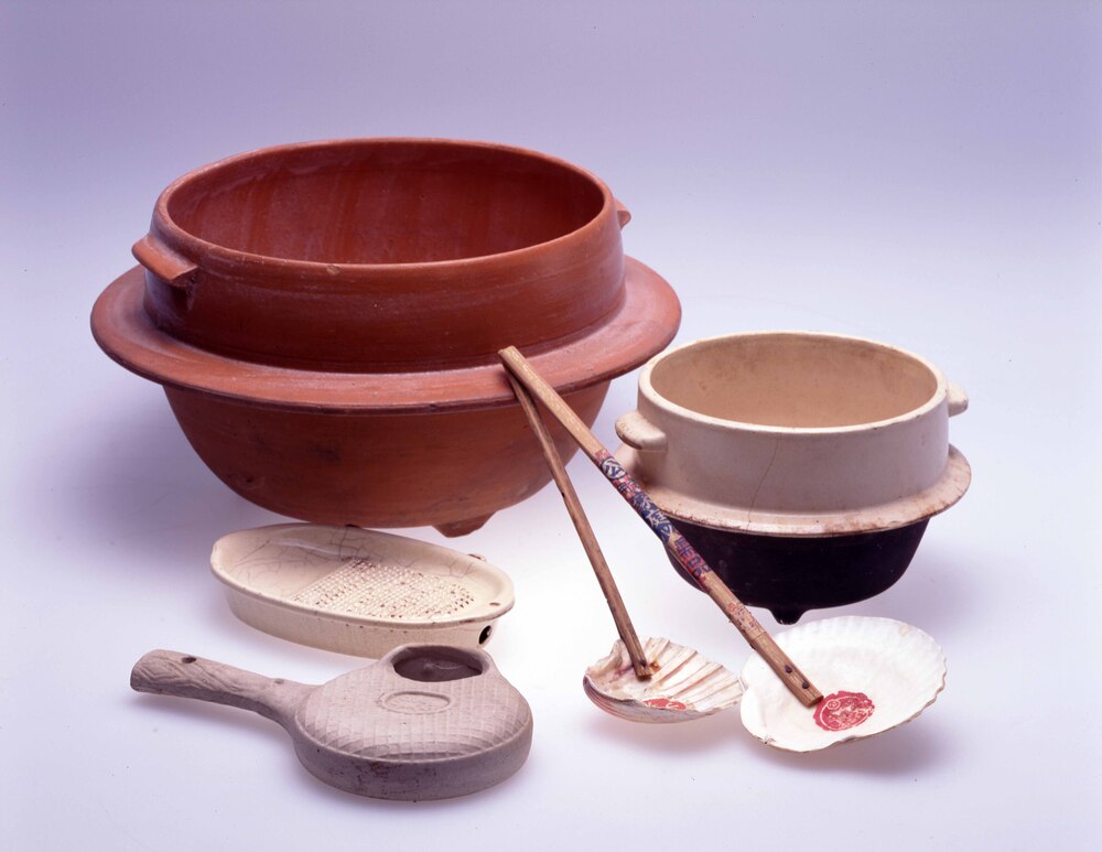 作品画像:陶製おろし器