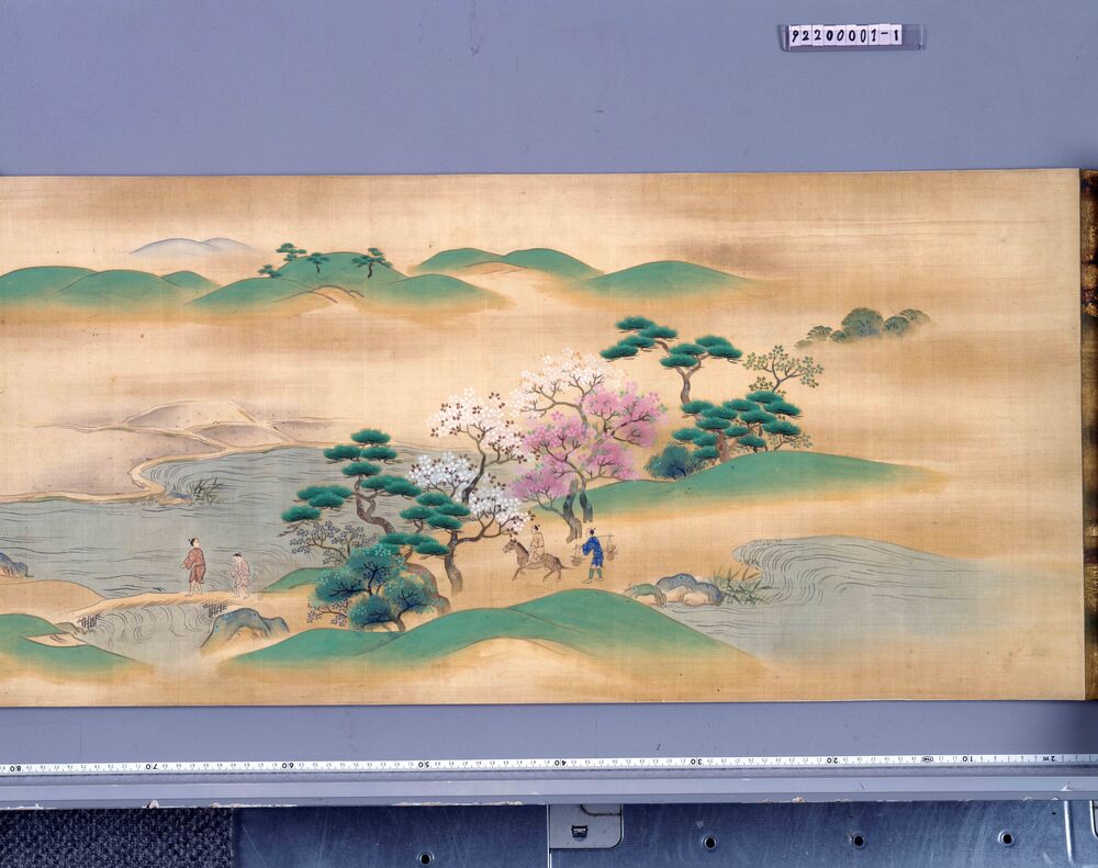 作品画像:大和耕作図