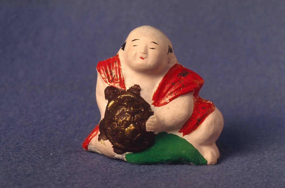 作品画像:今戸人形 亀小僧