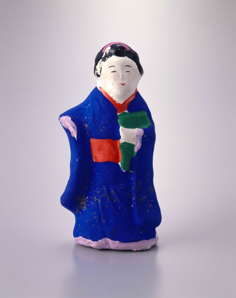 作品画像：今戸人形 おけい子(立)