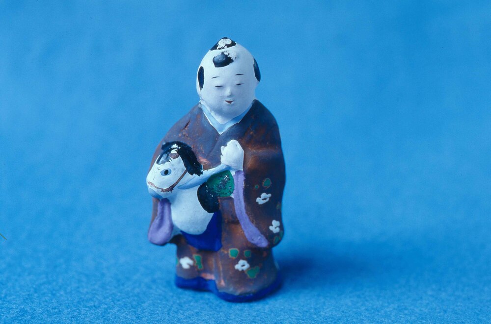 作品画像：今戸人形 春駒