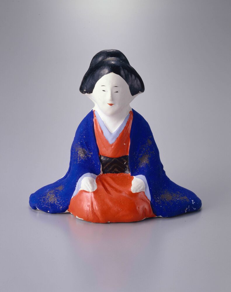 作品画像:今戸人形 下総ビナ(女)