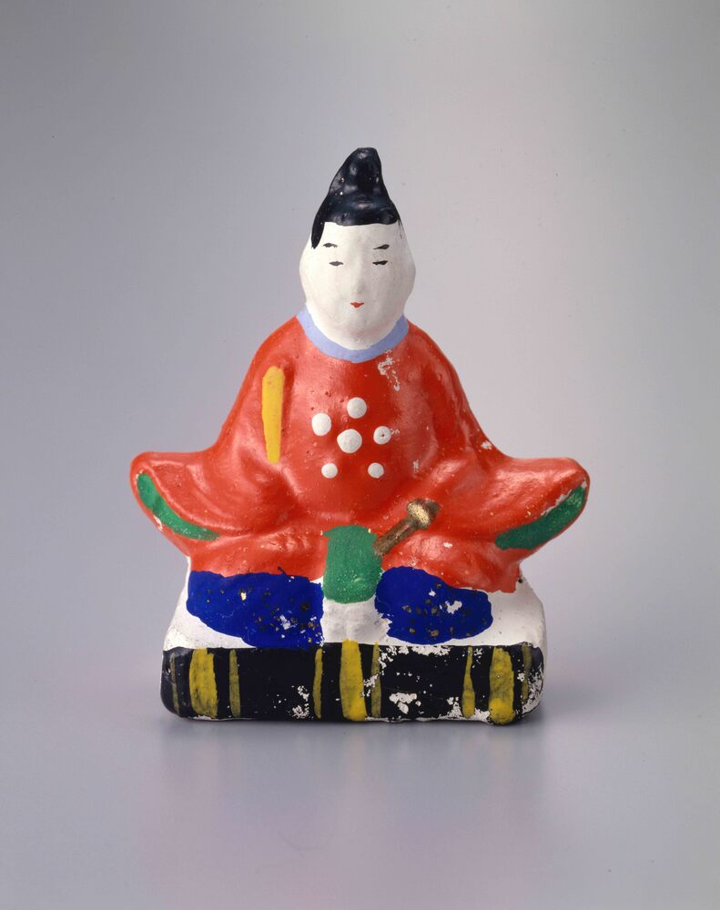 作品画像:今戸人形 天神(中)