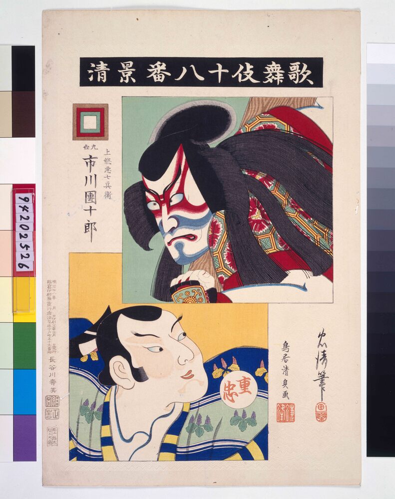 作品画像：歌舞伎十八番 景清
