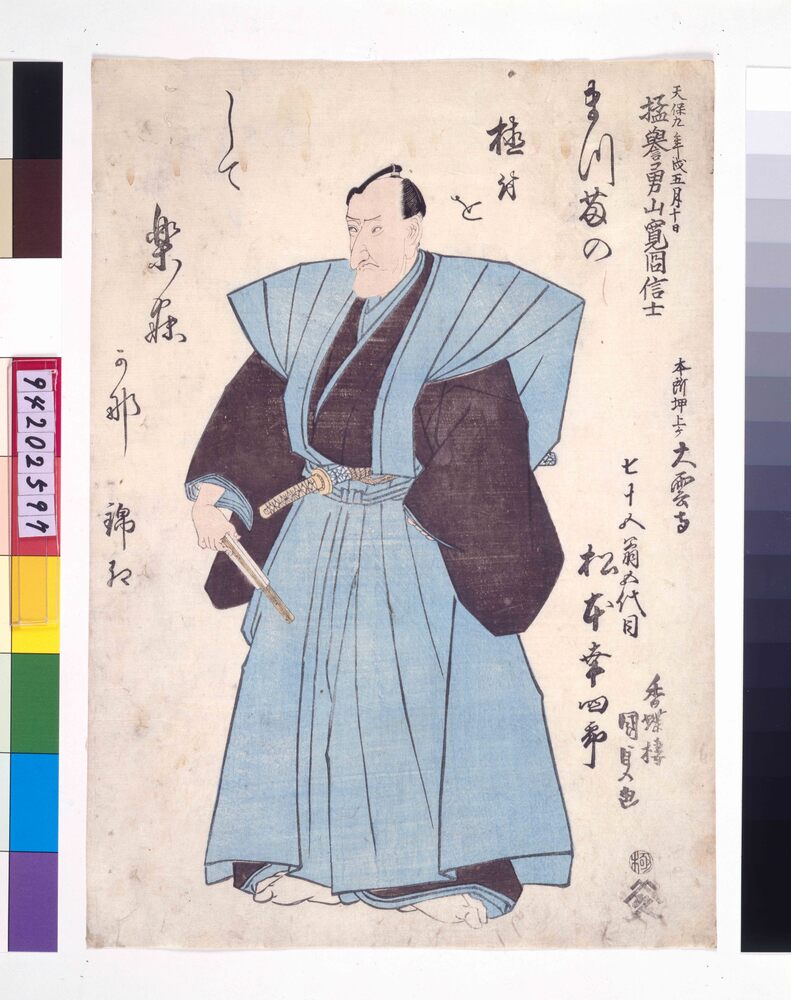 作品画像:死絵 松本幸四郎(5代)