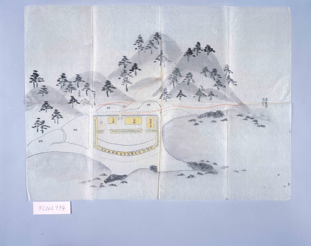 作品画像:浦賀御番所図
