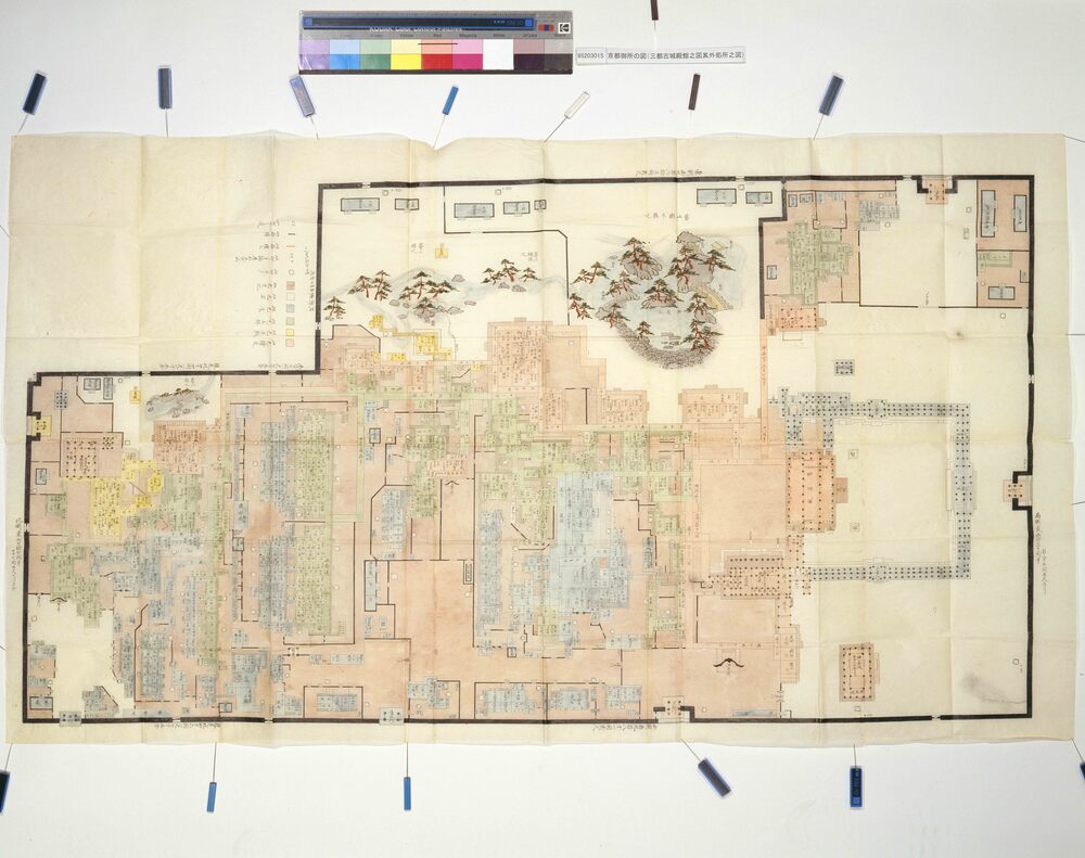 作品画像：京都御所の図