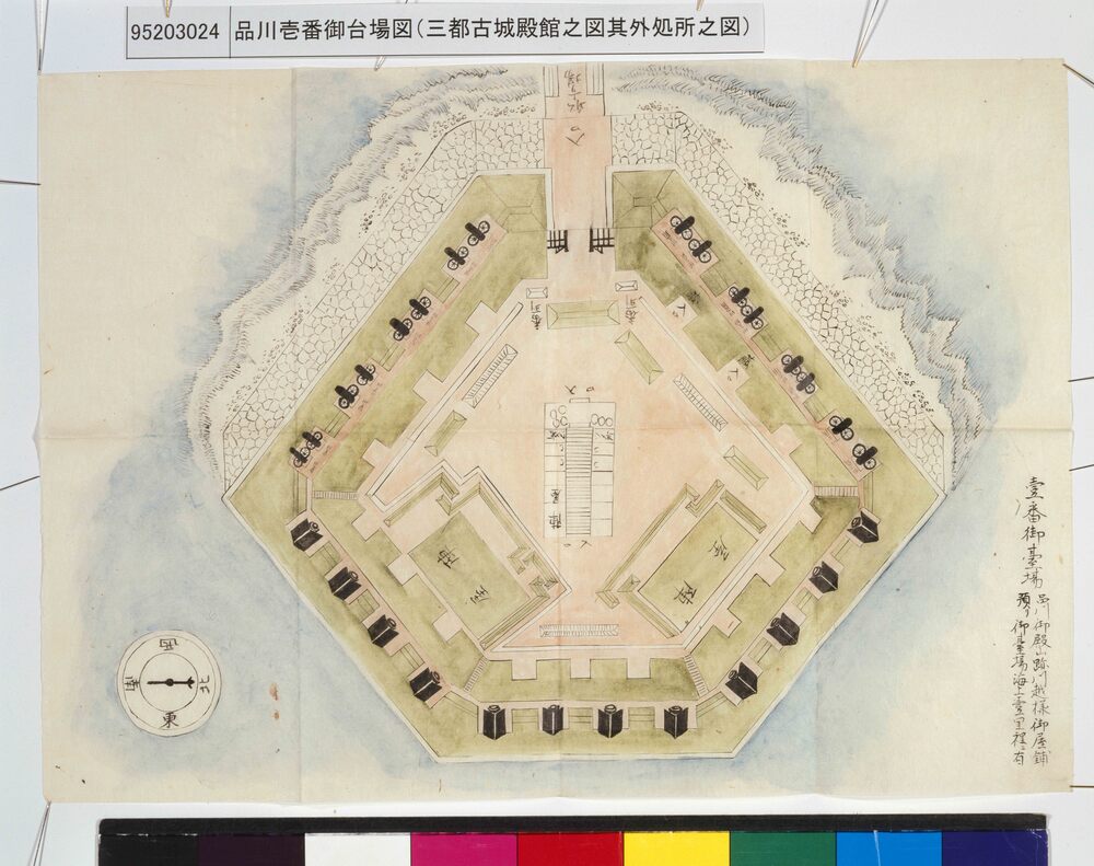 作品画像：品川壱番御台場図