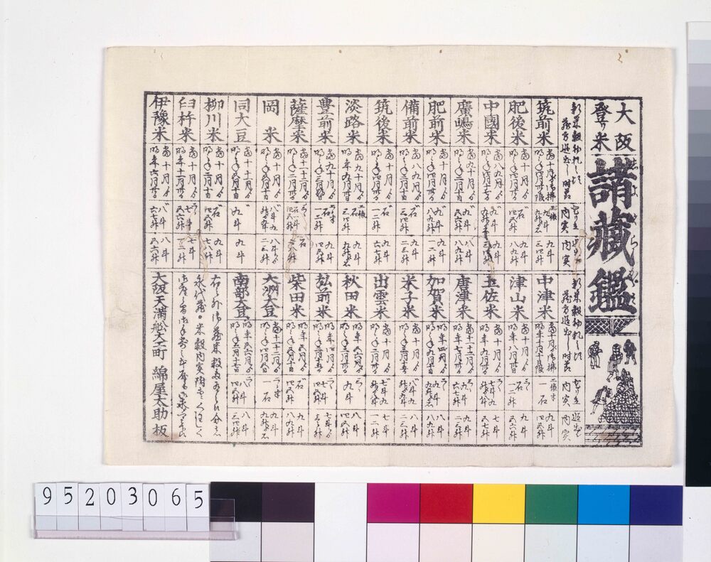 作品画像:大阪登り米 諸蔵鑑