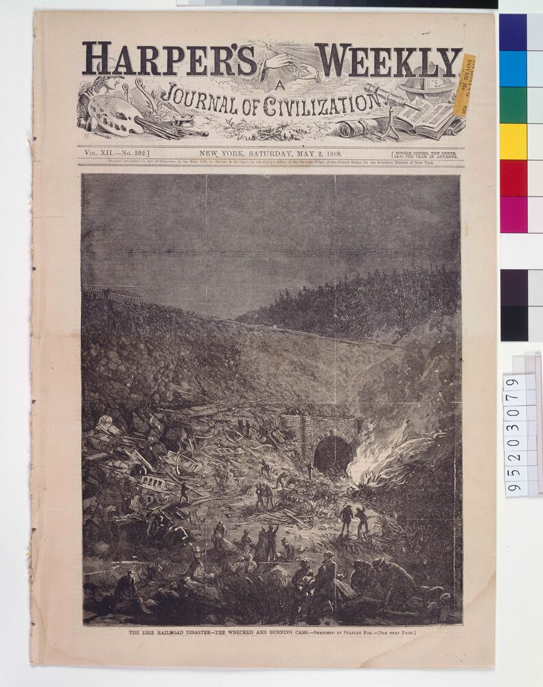 作品画像：HARPER’S WEEKLY Vol.ⅩⅡ No.592