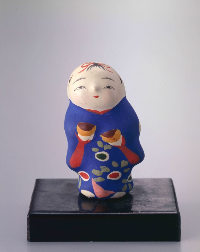 作品画像：土人形 少女