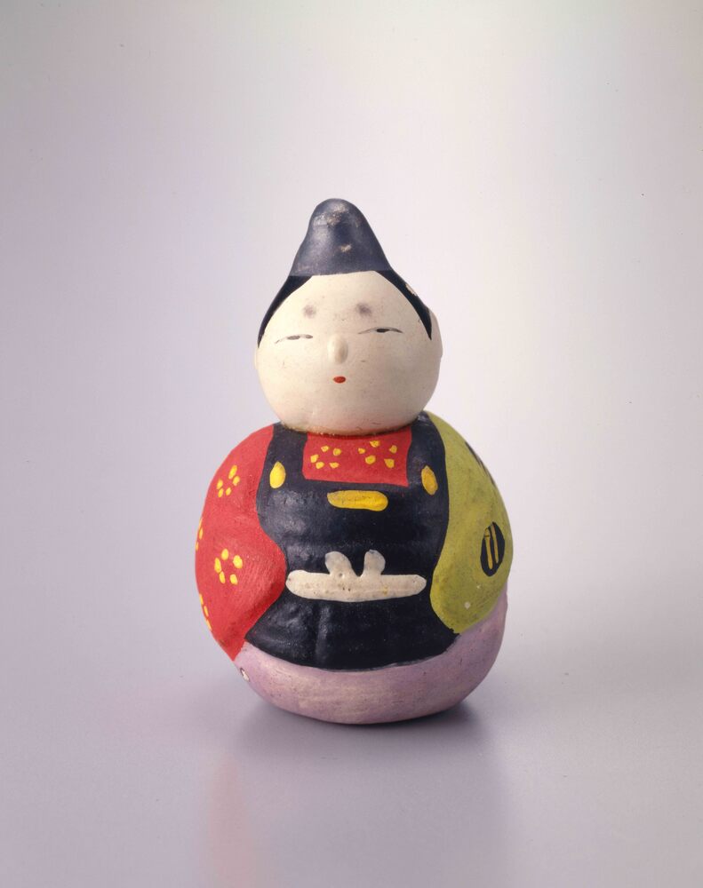 作品画像：土人形 女