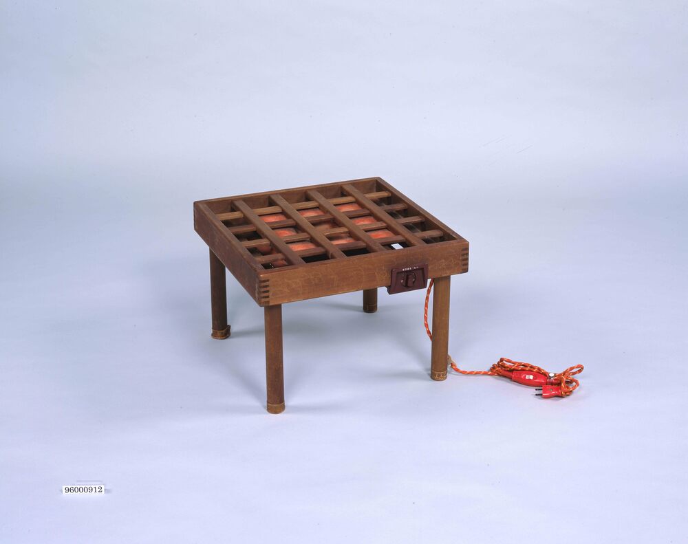 作品画像：電気こたつ やくら付