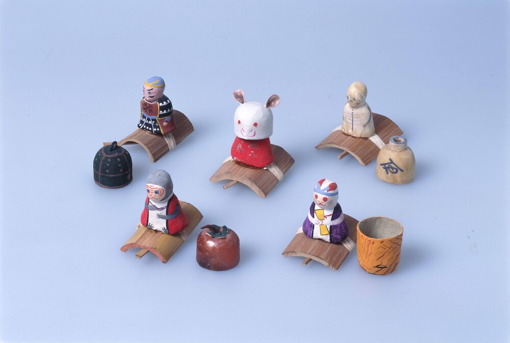 作品画像:ミニチュア玩具 とんだりはねたり 釣鐘